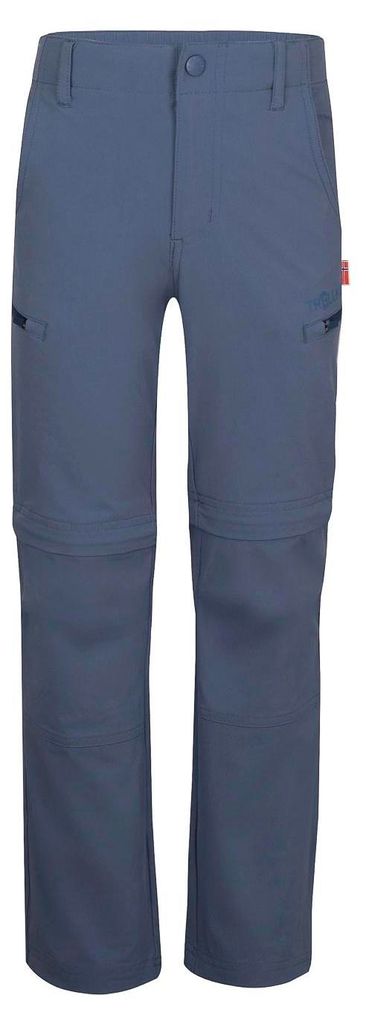 Trollkids Kids Kjerag Zip-Off Pants Kinder Blau Hose Produktbild 