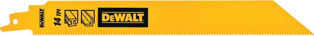 DEWALT Bi-Metall Heavy-Duty Säbelsägeblatt für Metall 5 Stück