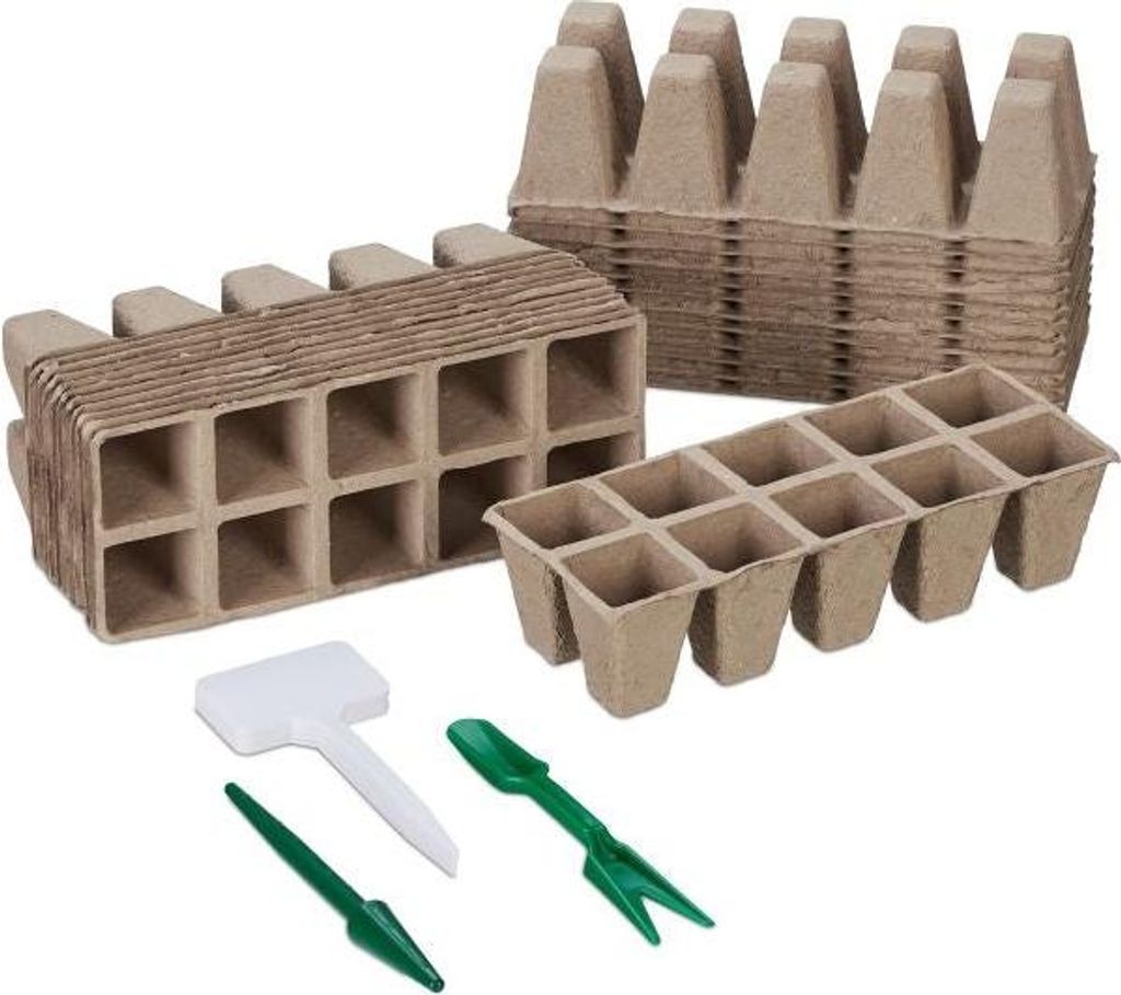Anzuchttöpfe 240er Sets mit Zubehör