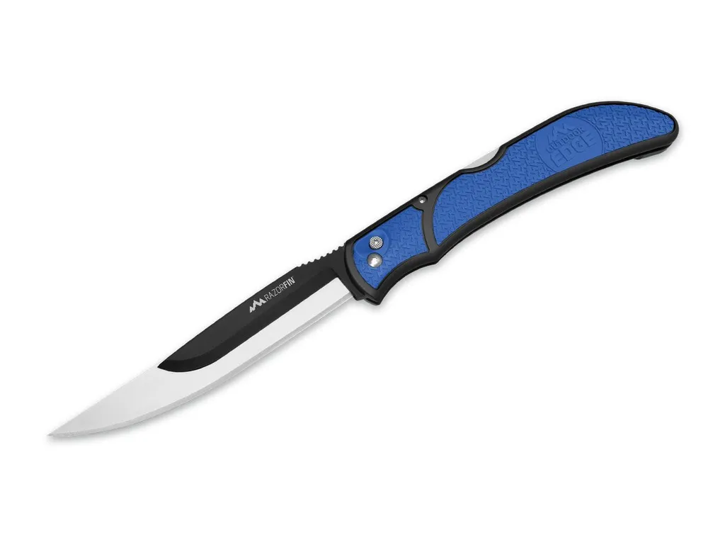 RazorFin Bleu - Rasoir de Sécurité de Précision pour Homme Élégant