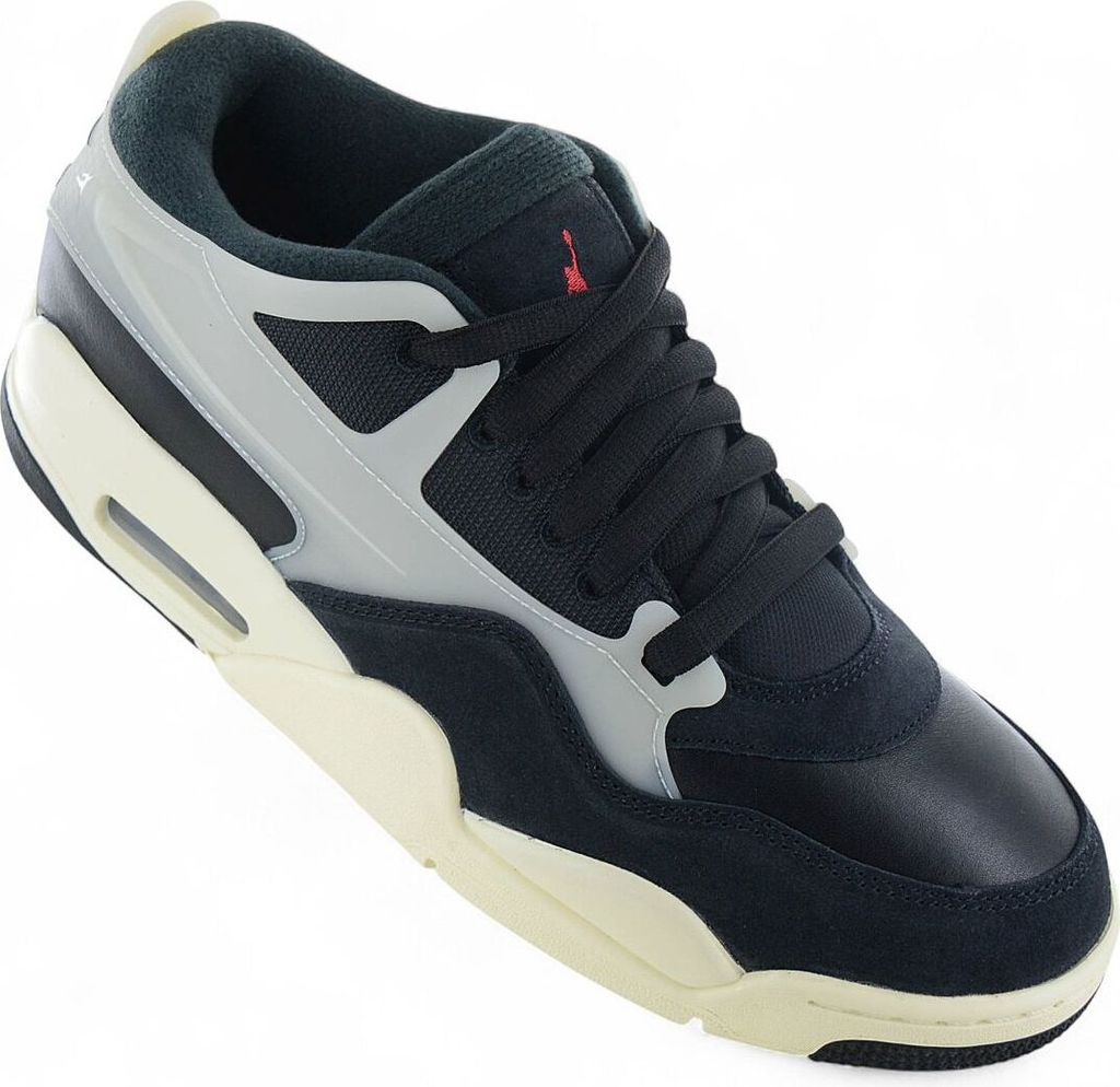 Nike Air Jordan 4 RM "Black Sail Coconut Milk" Schwarz/Weiß, Größe: 43