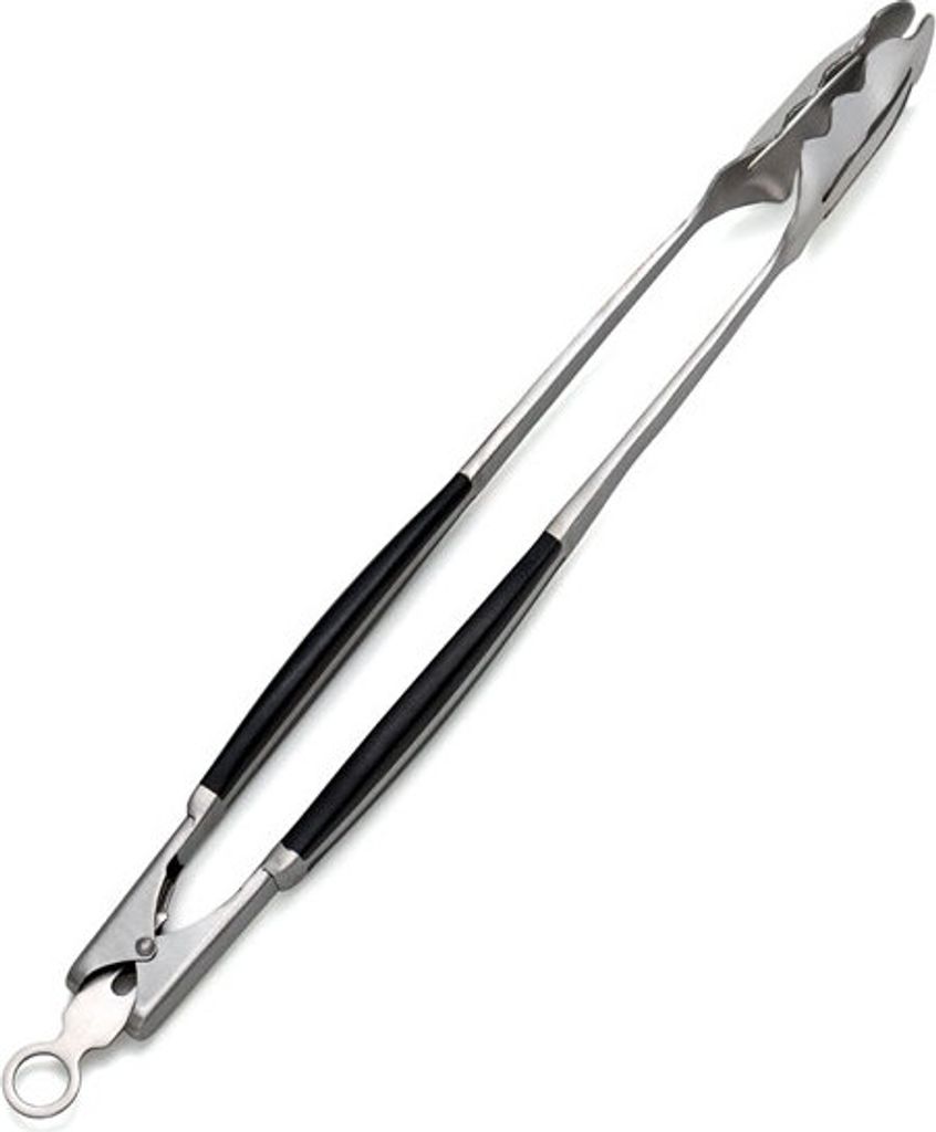 FLASH Grillzange Premium, schwarz, 46,5cm x 4,5cm x 5 cm