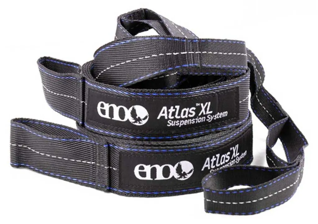Sangles de suspension pour hamac ENO Atlas Strap XL bicolore bleu