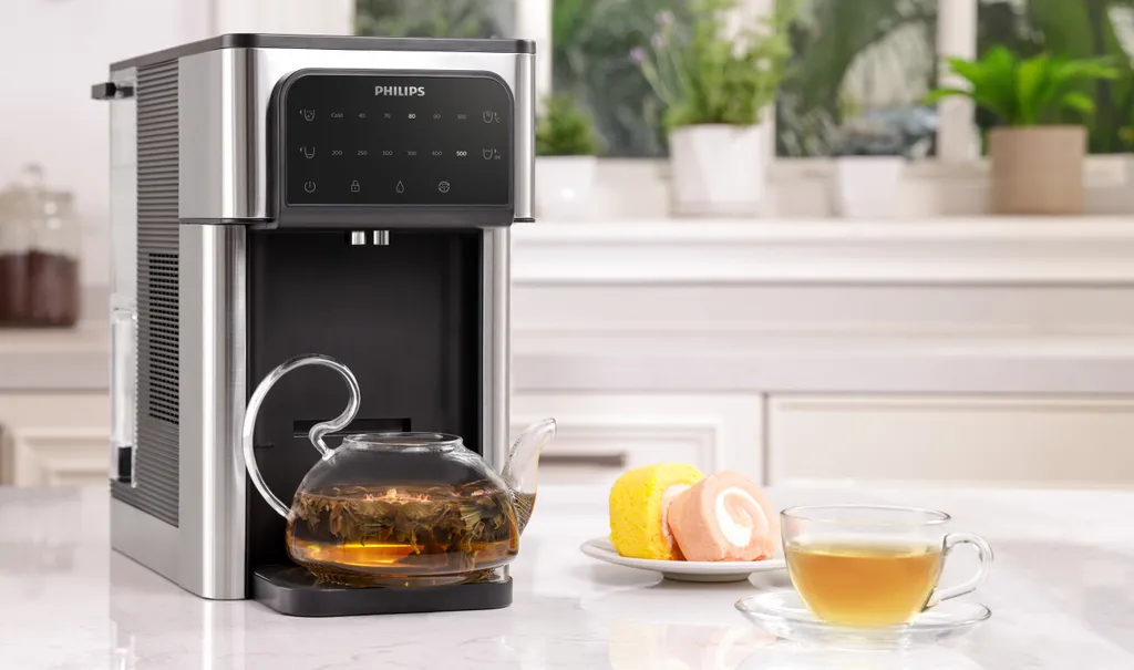 Station d'eau Philips ADD5980M idéale pour thé et café rapide 2.8L