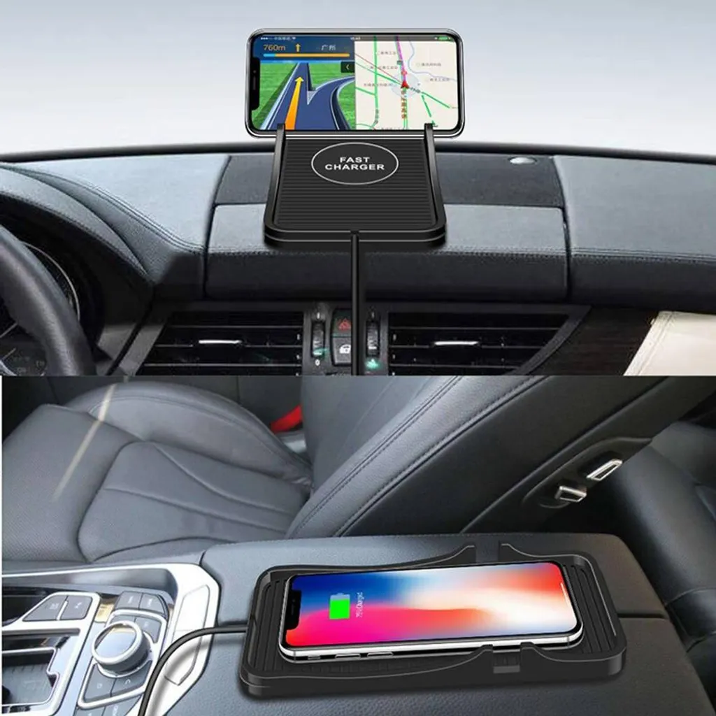 Fini les câbles avec le chargeur voiture induction C7 universel - 3