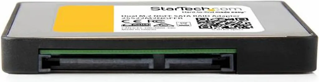 StarTech.com Adaptateur Double M.2 SATA avec RAID 2,5 pouces 35S22M2NGFFR - 2