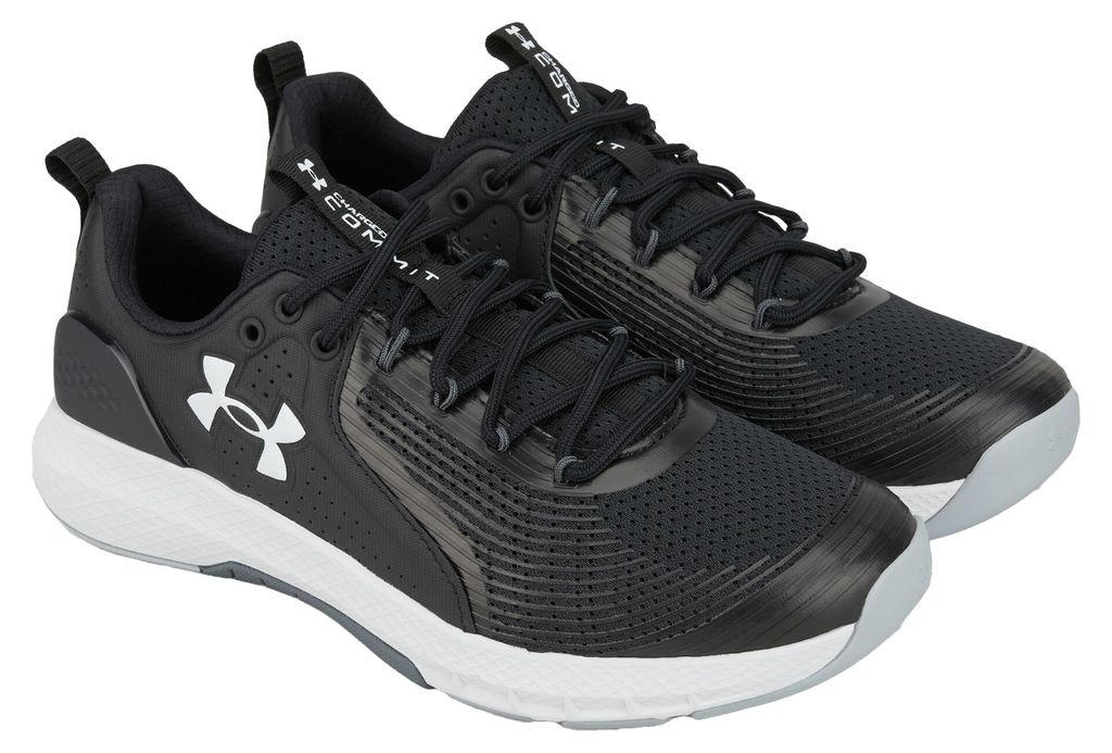 Under Armour - Herren Sneaker "Charged Commit 3" PP1824 (44,5 EU) (Schwarz)