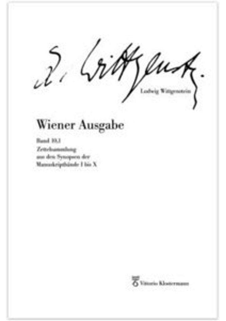 Zettelsammlung aus den Synopsen der Manuskriptbände I bis X