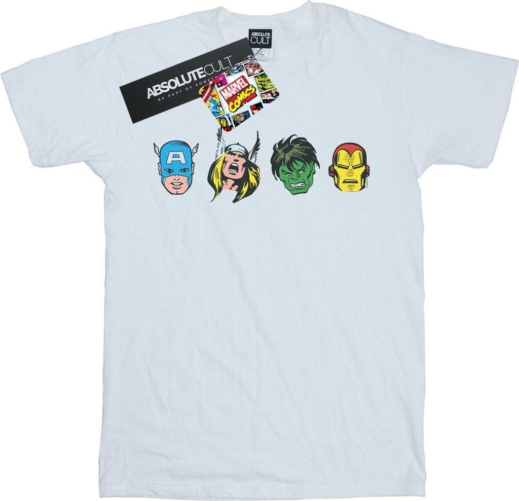 Marvel - "Avengers" T-Shirt für Herren BI50752 (M) (Weiß)