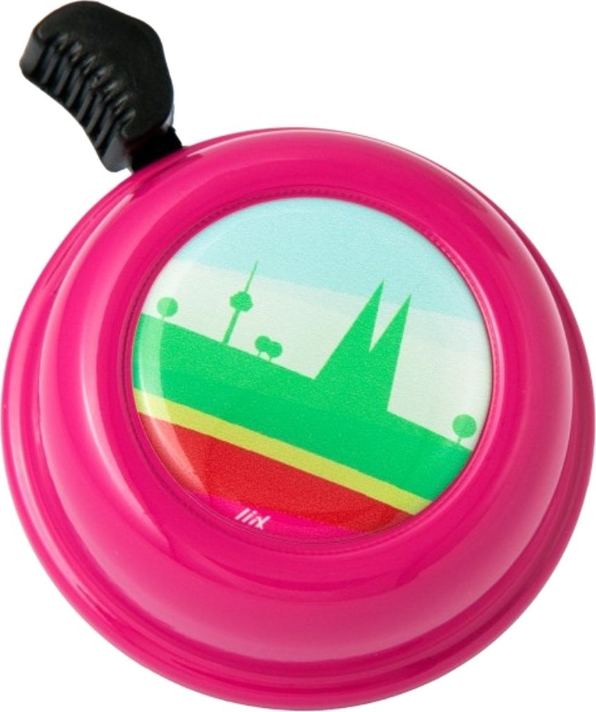Liix Fahrradklingel Colour Bell , Köln Magenta
