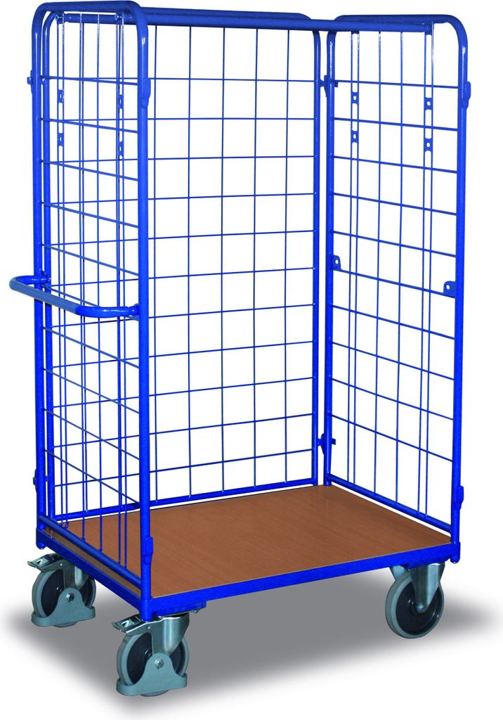 Paketwagen 500 kg Lad. 1000x600 mm 3 Wände