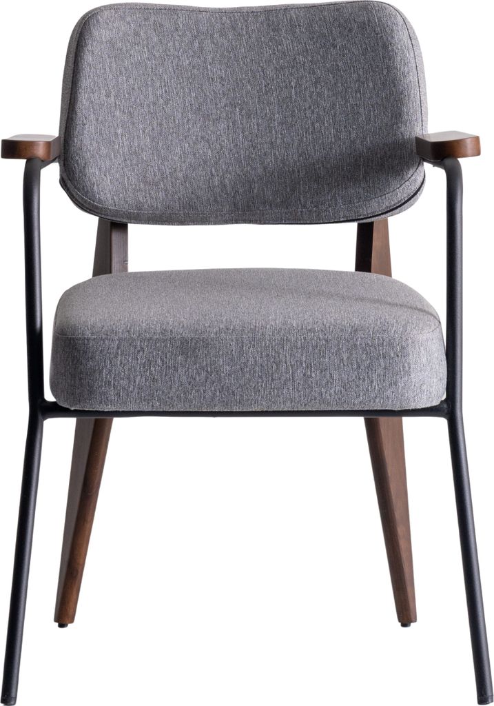 Lucas Stuhl - Farbe:Grau - Set-Typ:6'er Set