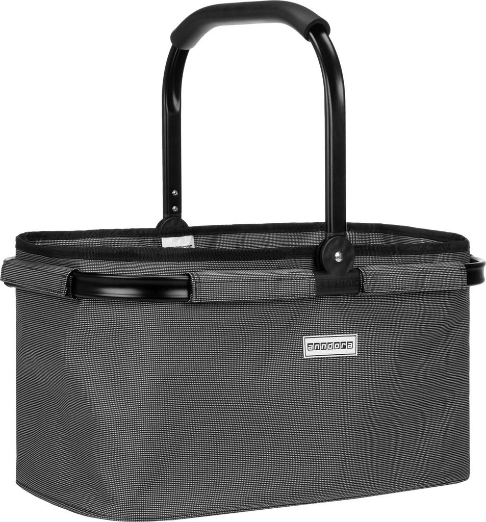 anndora Einkaufskorb - grau (22 Liter) - Grau Produktbild 
