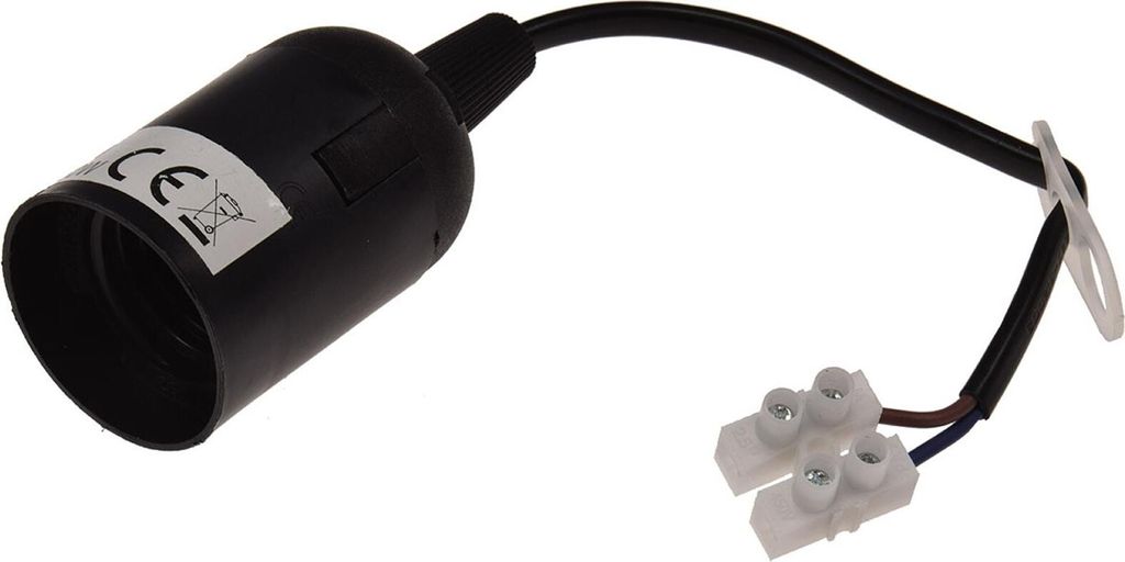 Baustellen Lampenfassung, E27, 15 cm Produktbild 