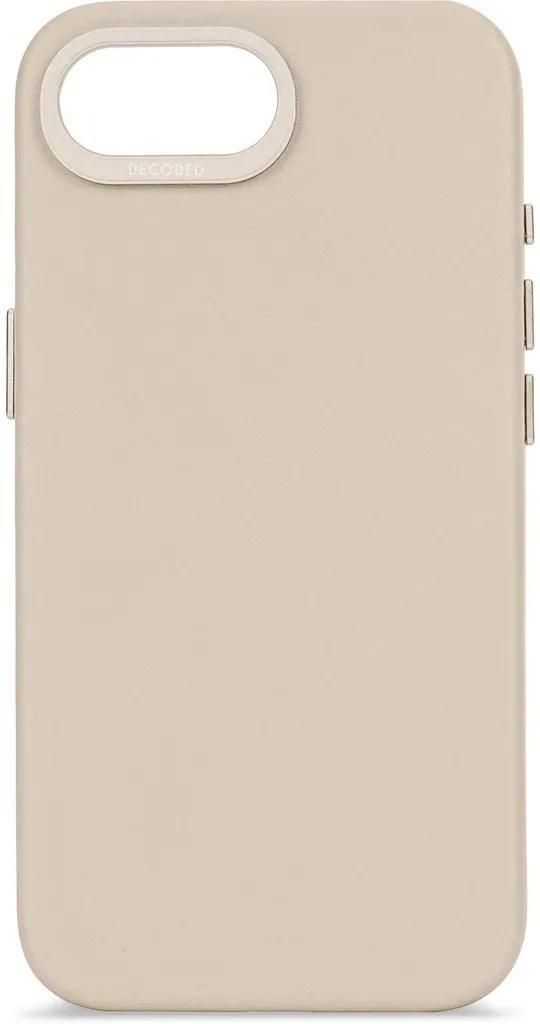 Decoded Leather Backcover iPhone 16e Clay
