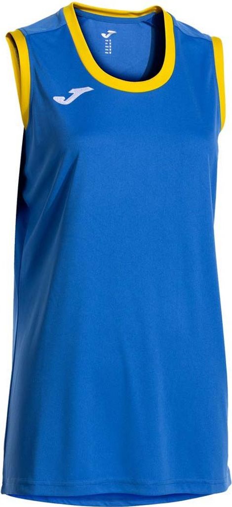 Joma Cancha Damen ärmelloses T-shirt Blau S Mann Blau S