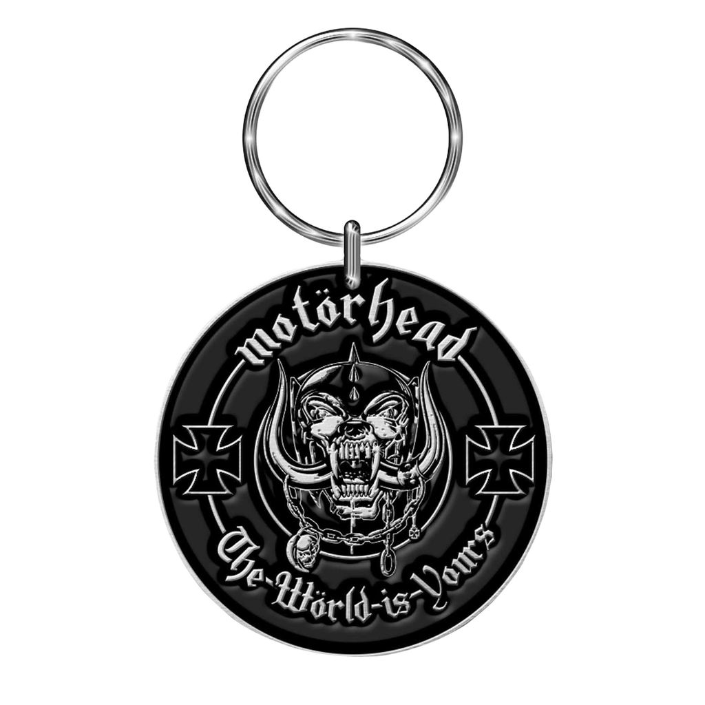 Motorhead - "The Word Is Yours" Schlüsselanhänger RO6728 (Einheitsgröße) (Schwarz)