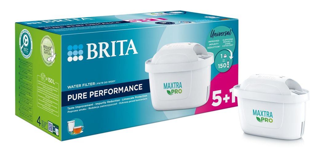 Brita MX Pro Pure Performance Filter 5 1 6 Stück Produktbild 