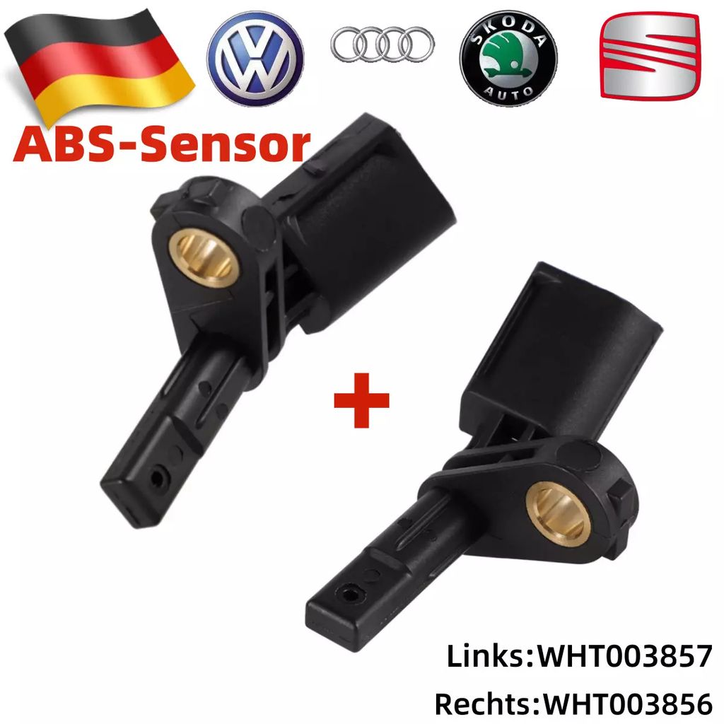 Audi Volkswagen ABS Sensor vorne links & recht Für Audi A3 Volkswagen Seat Skoda