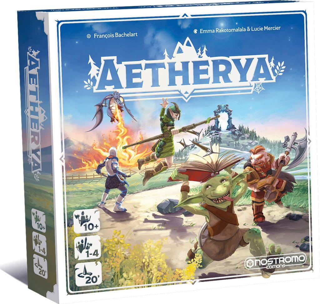 HUCH! Aetherya, Brettspiel, Reisen/Abenteuer, 10 Jahr(e), 20 min