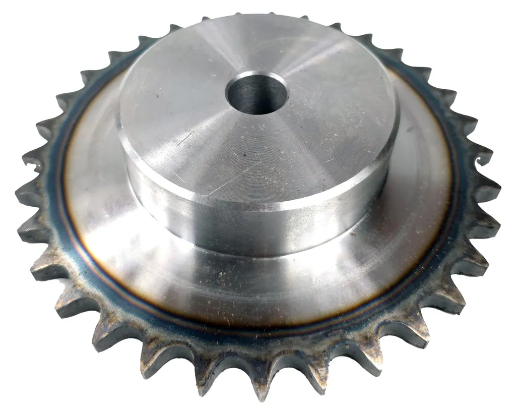 Pignon pour transmission de machine Z33 pas 15,875 mm moyeu robuste
