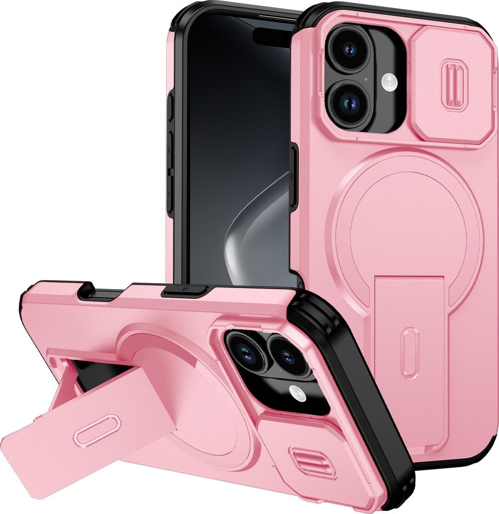 Étui magnétique pour iPhone 17, étui durable à deux couches Image du produit 
