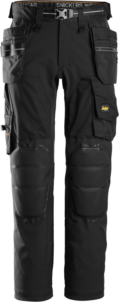 Snickers Allroundwork-Hose Kapselknieschoner 6590 Schwarz (0404) Größe 50