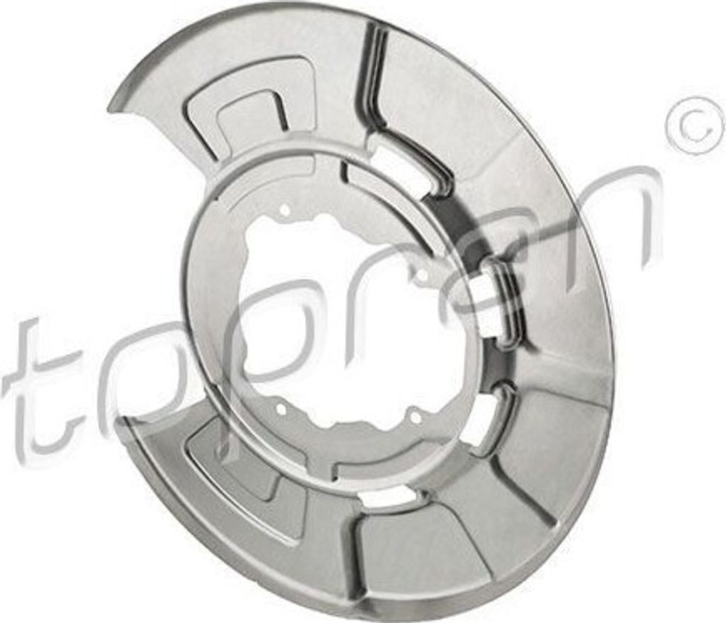 TOPRAN Spritzblech Bremsscheibe für BMW X5 (E70) Hinten Links Hinten Rechts 503 818 Ankerblech