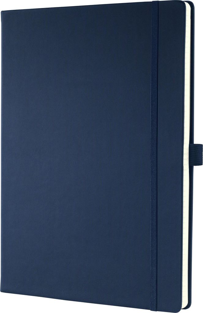 SIGEL CO647 Notizbuch Conceptum, Hardcover, ca. A4, liniert, blau, 194 S.