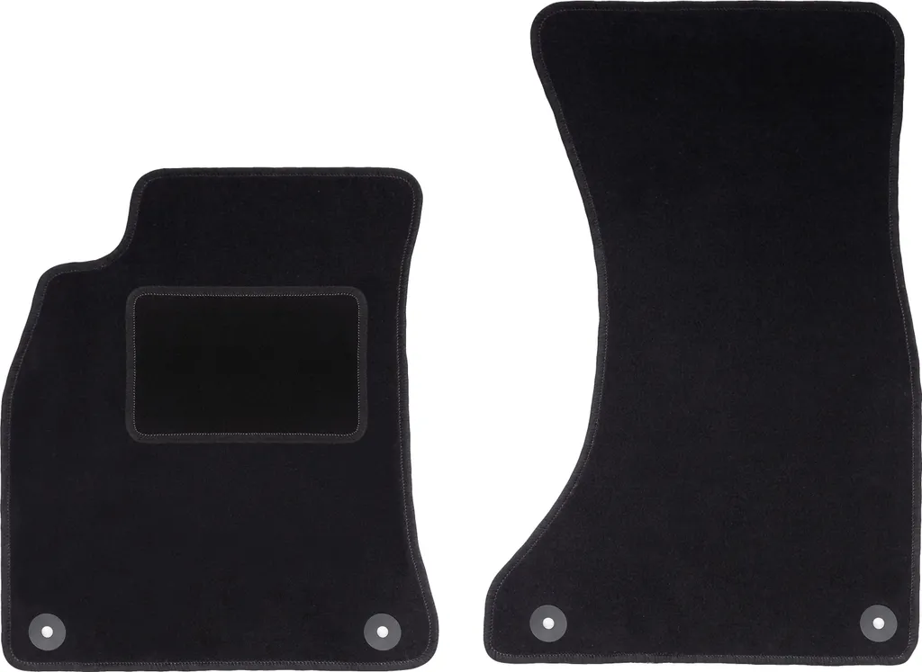 Set Tappeti Anteriori Velours Audi A4 B8 | Eleganza su Misura Nera
