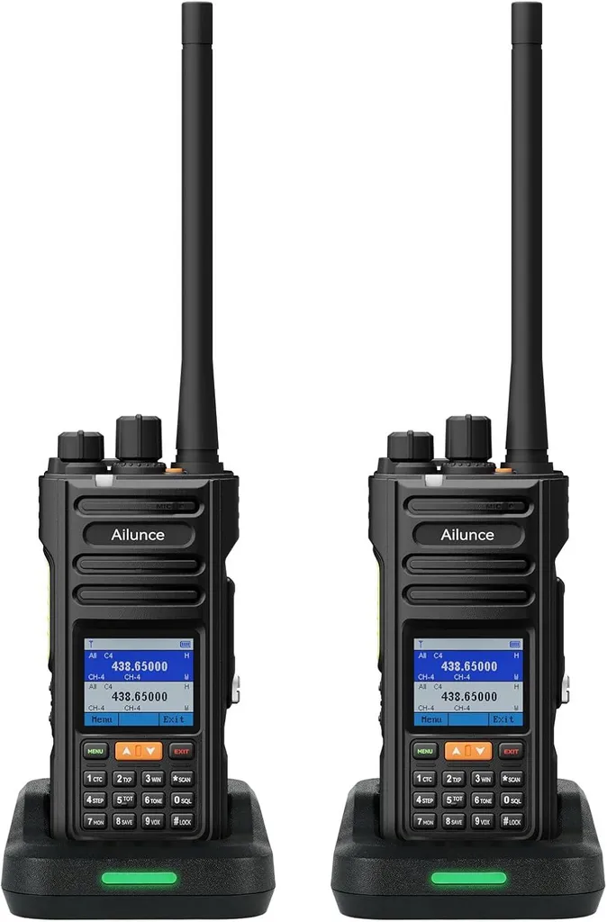 Ailunce HA2 Radio IP67 Bluetooth avec APRS et Réception Bande Aéronautique