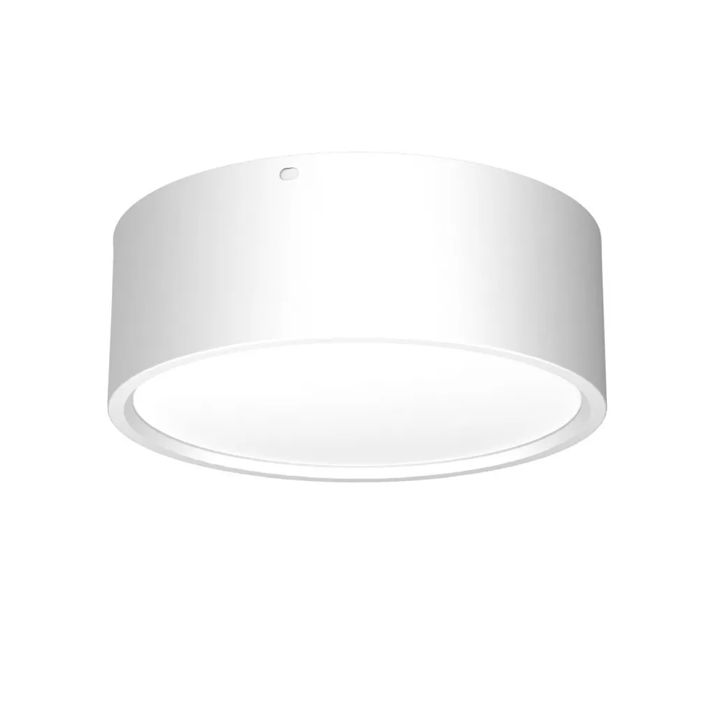 Plafonnier spot LED 24W rond Ø16cm blanc neutre - Luminaire encastrable
