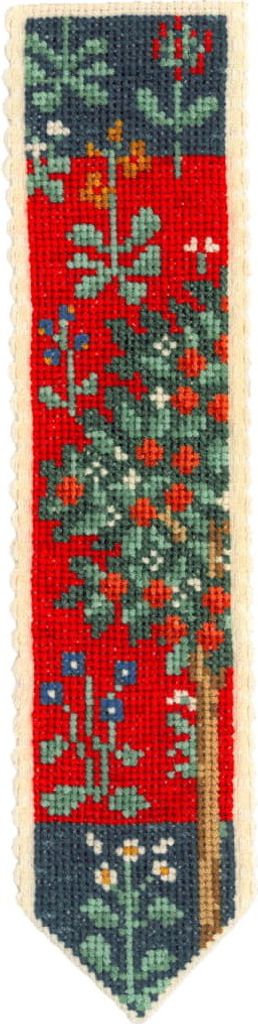 Lesezeichen Le Bonheur des Dames, Kreuzstichset "Mittelalter", 5x20cm