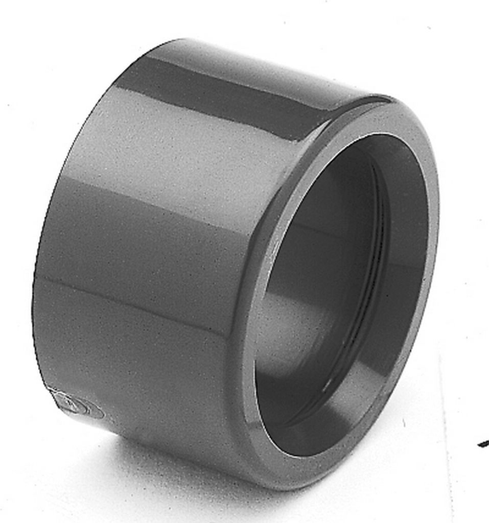 PVC Reduktion kurz | Klebemuffe Ø 50 mm x Klebemuffe Ø 20 mm | PN 16 grau