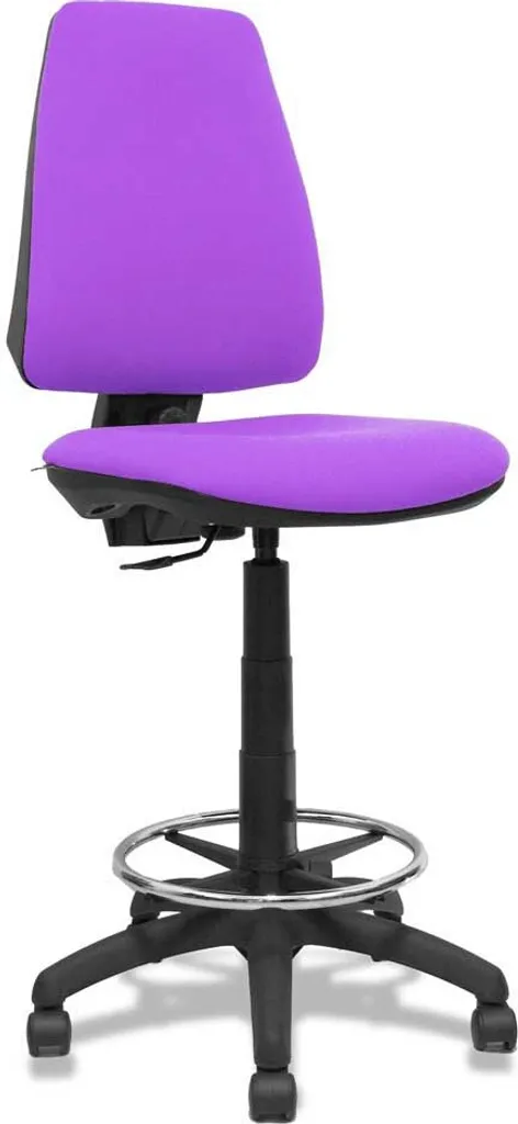Tabouret Lilas Elche CP Bali avec Assise Ergonomique et Repose-Pieds