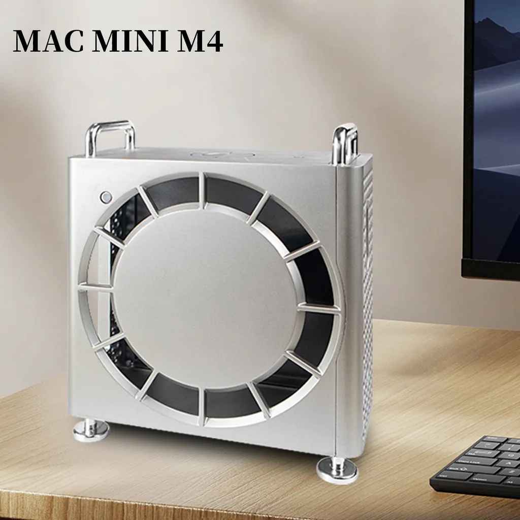 Dock support aluminium pour Mac mini M4 / Pro - Boîtier de protection - 6