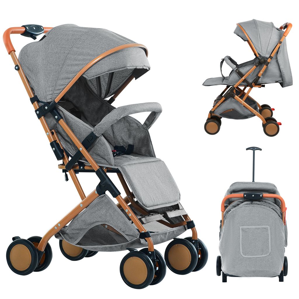 2 in1 Buggy Kinderwagen Kinderbuggy Klein Zusammenklappbar, Produktbild