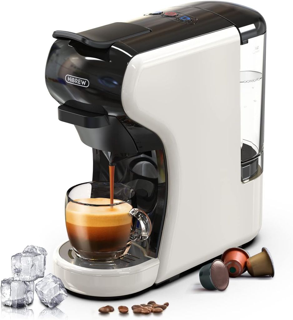 HiBREW 4 in 1 Kapselkaffeemaschine H1A,Weiß Produktbild 