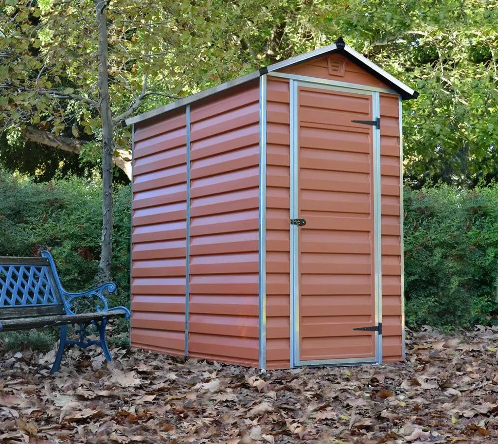 Cabane de jardin Skylight 1.9 m² Ambre en résine finition Palram