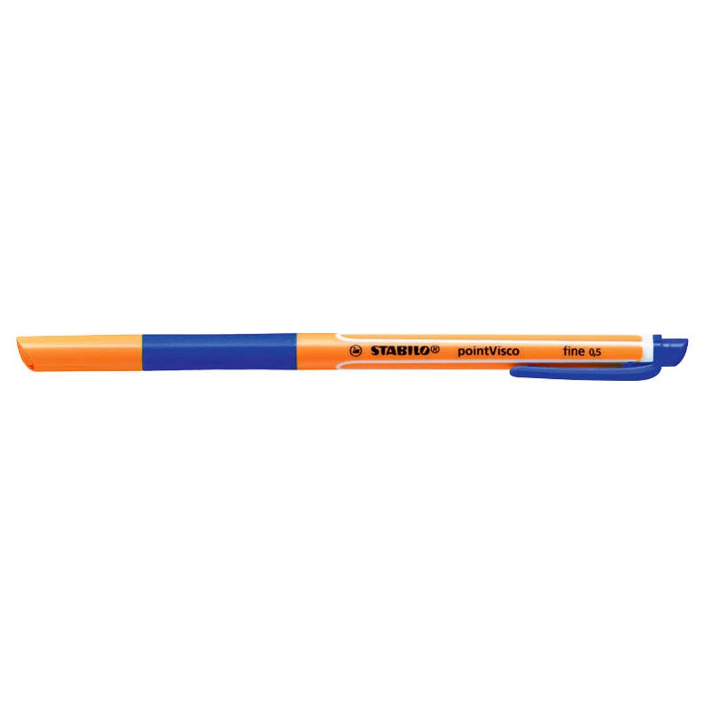 Rollerball - STABILO pointVisco - balenie 10 ks - modrý Obrázok produktu 