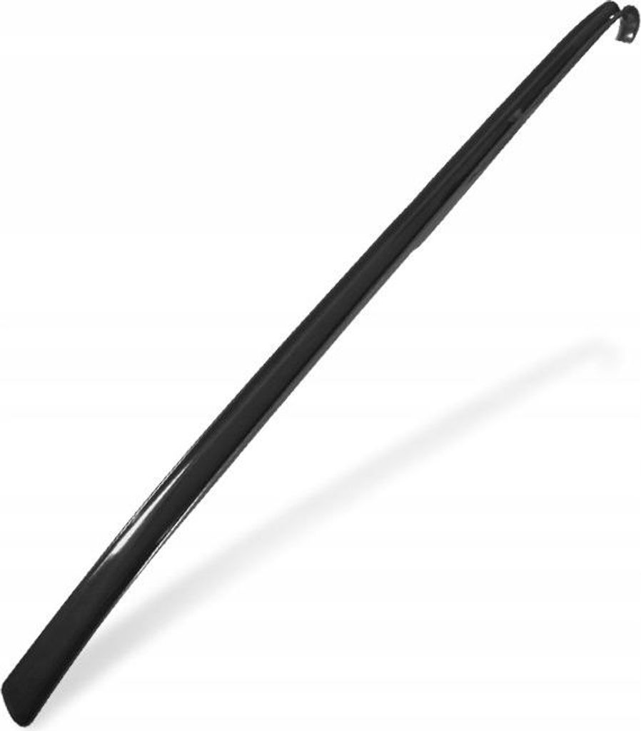 Kunststoff-Schuhlöffel lang Kaps 78 cm - Schwarz Produktbild 