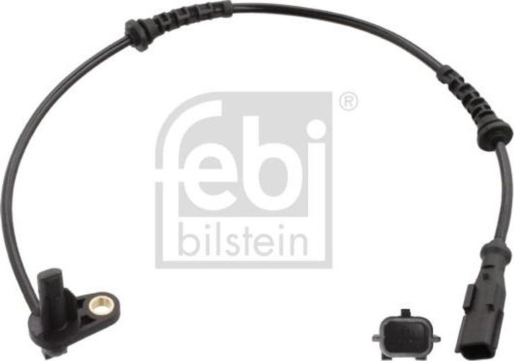 FEBI BILSTEIN 104219 Raddrehzahlsensor OE 479007380R kompatibel mit Logan, Sandero