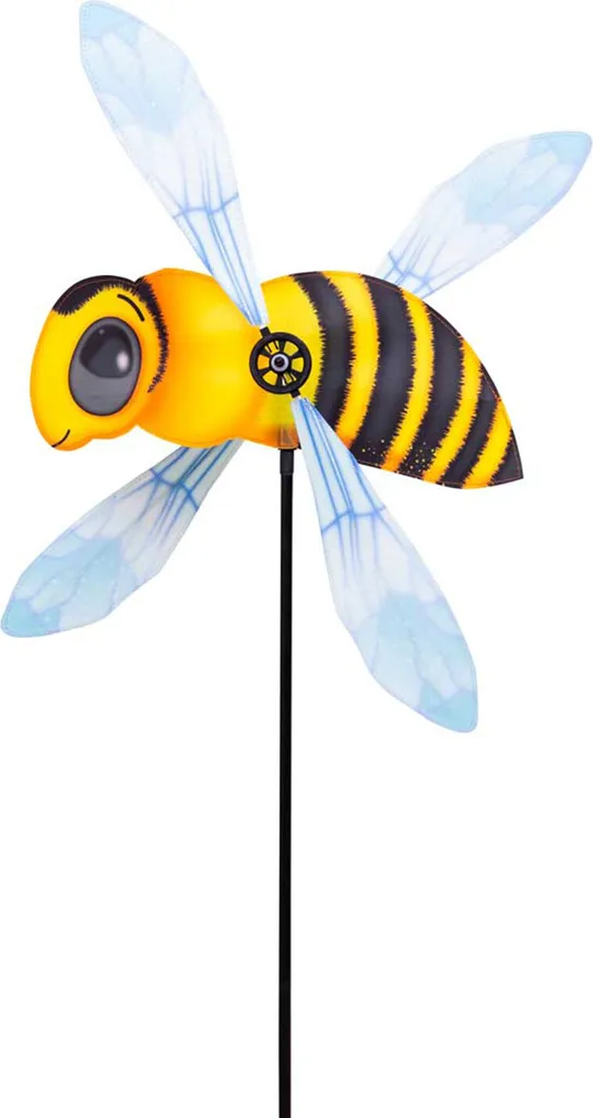 Campana a vento HQ Paddle Spinner Bee Decorazione da giardino Ruota del vento Vento