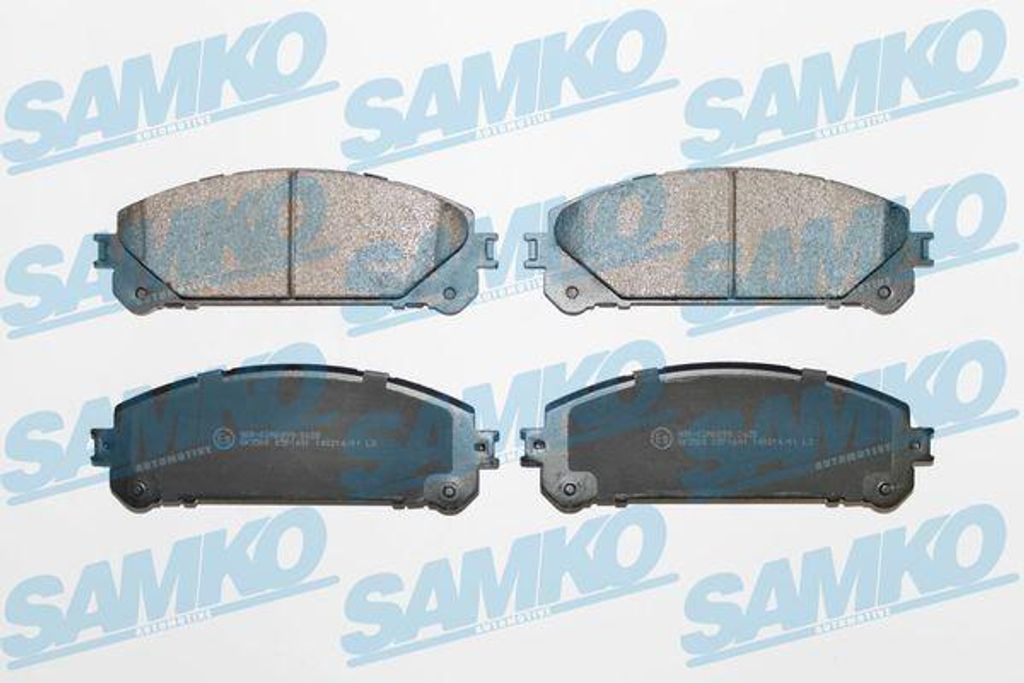 SAMKO Bremsbeläge Satz Vorne Bremsklötze für TOYOTA RAV 4 III (ACA3, ACE, ALA3, GSA3, ZSA3) 5SP1691