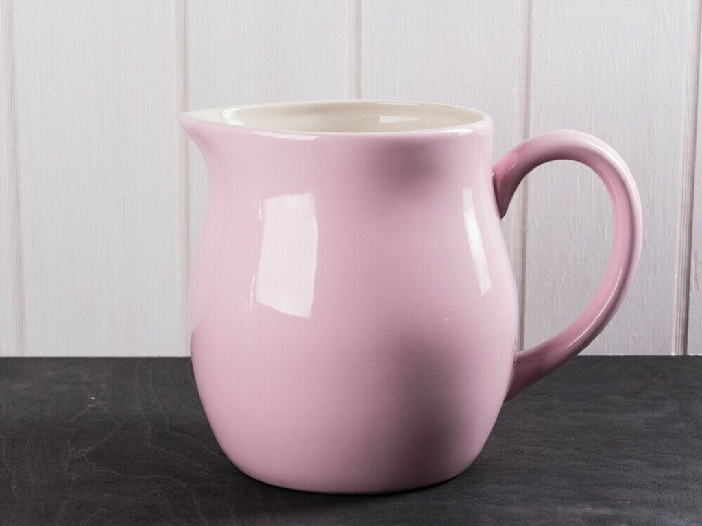 IB Laursen MYNTE Kanne 2,5 Liter Rosa Keramik Geschirr ENGLISH ROSE Krug Karaffe