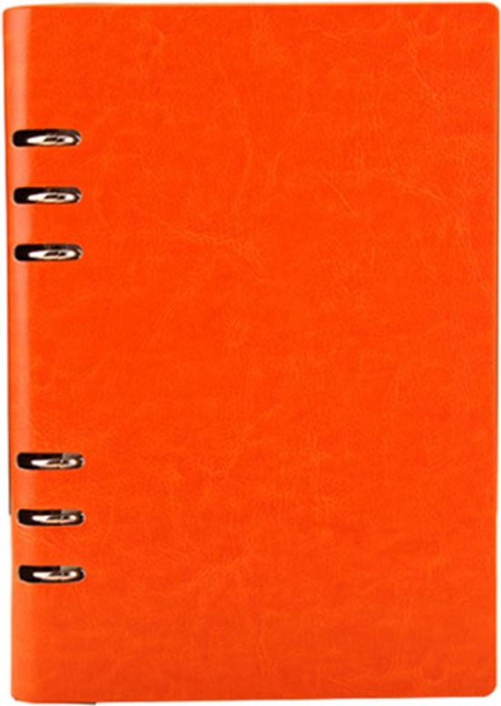 A5-Notizbuch mit losen Blättern, Geschäftskalender, Bürobedarf, Notizen, 6-Ring-Ordner