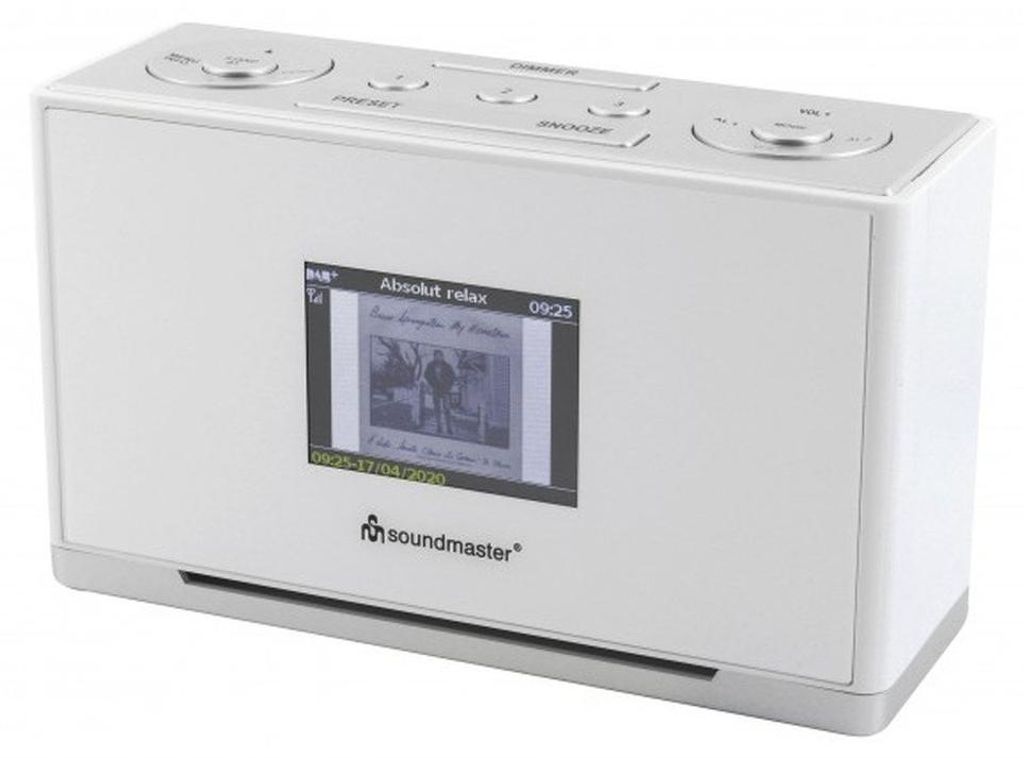 Soundmaster UR240WE: Radio despertador con radio Imagen del producto 