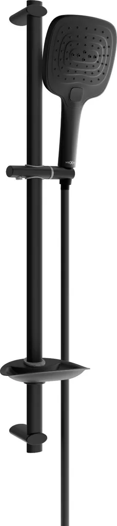 Mexen DB17 set doccia scorrevole, nero - 785174584-70