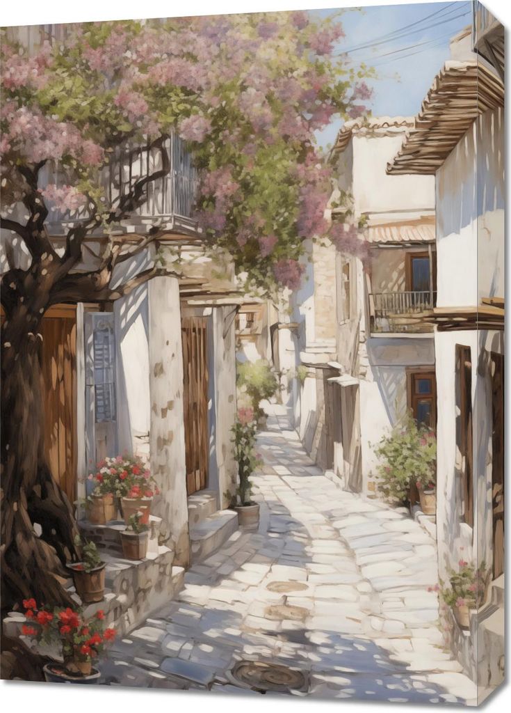 Bild 50x70cm Charme der Altstadt