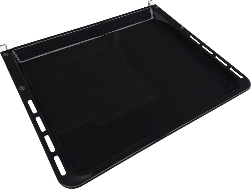 Backblech Siemens 00680615 Bratpfanne 459x375/392x29mm mit Trägern für Backofen Herd mit Backwagen